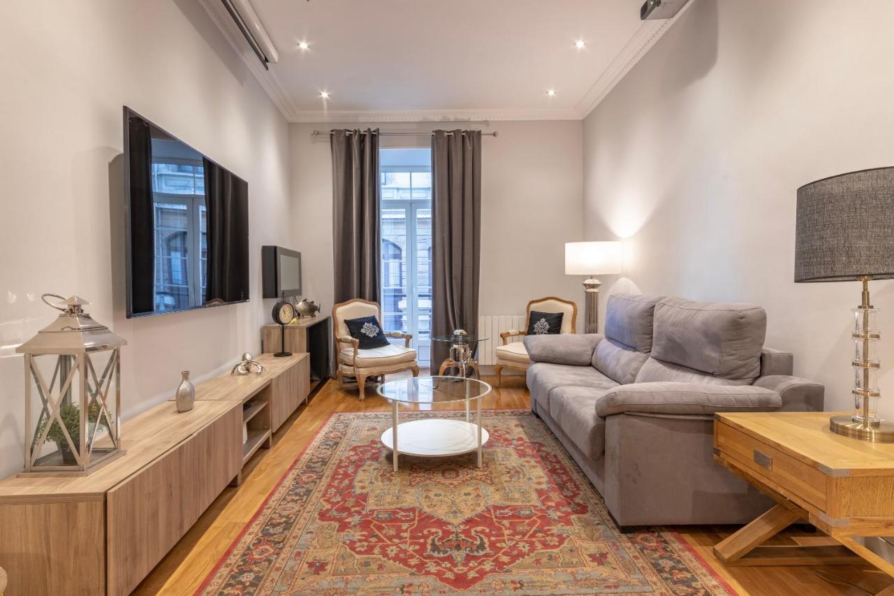 Apartamento Amplio y Elegante en Casco Viejo con Parking Bilbao Exterior foto